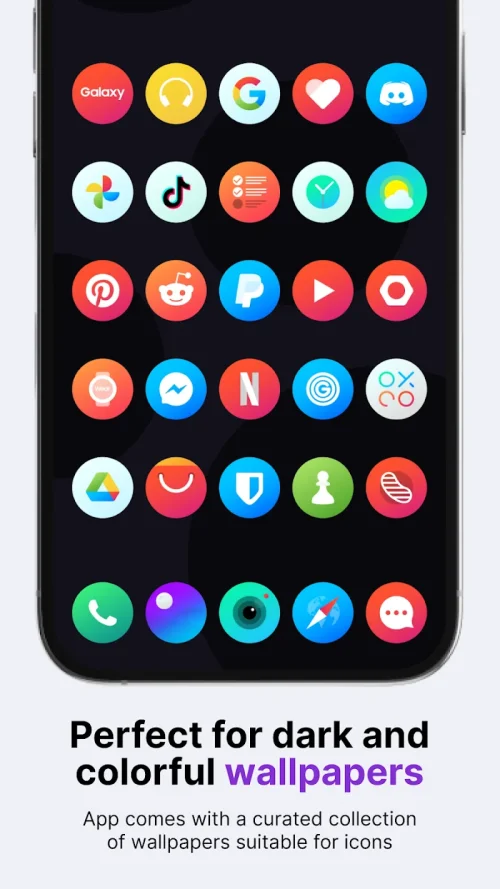 Hera Icon Pack: Circle Icons स्क्रीनशॉट 2