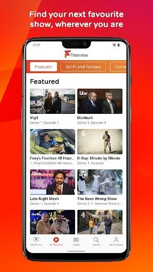 Freeview ภาพหน้าจอ 4