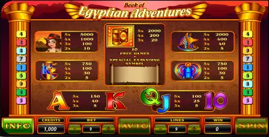 The Pharaohs Book Casino Slots Screenshot 3