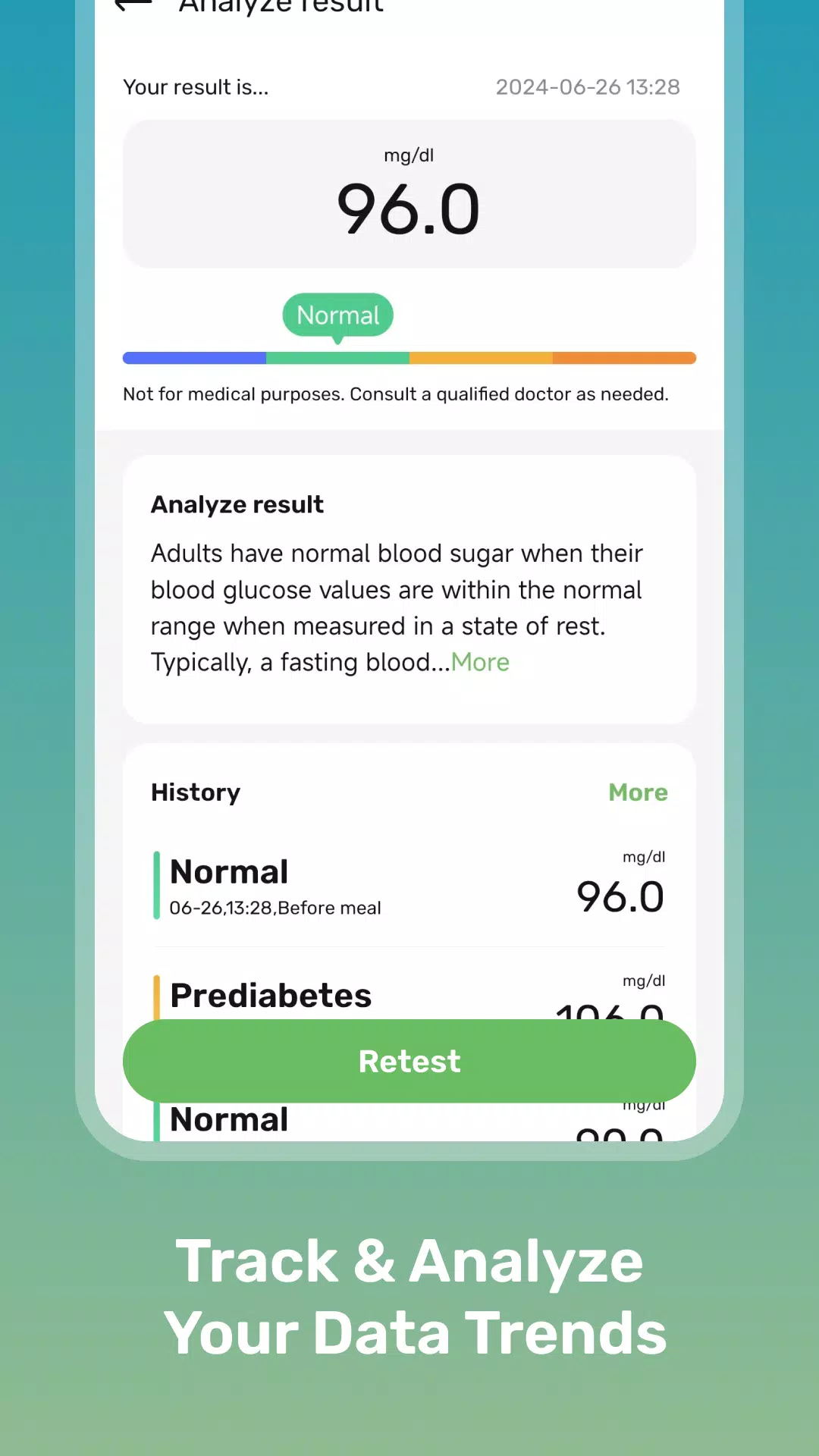 Health Sense: Blood Sugar Hub スクリーンショット 4