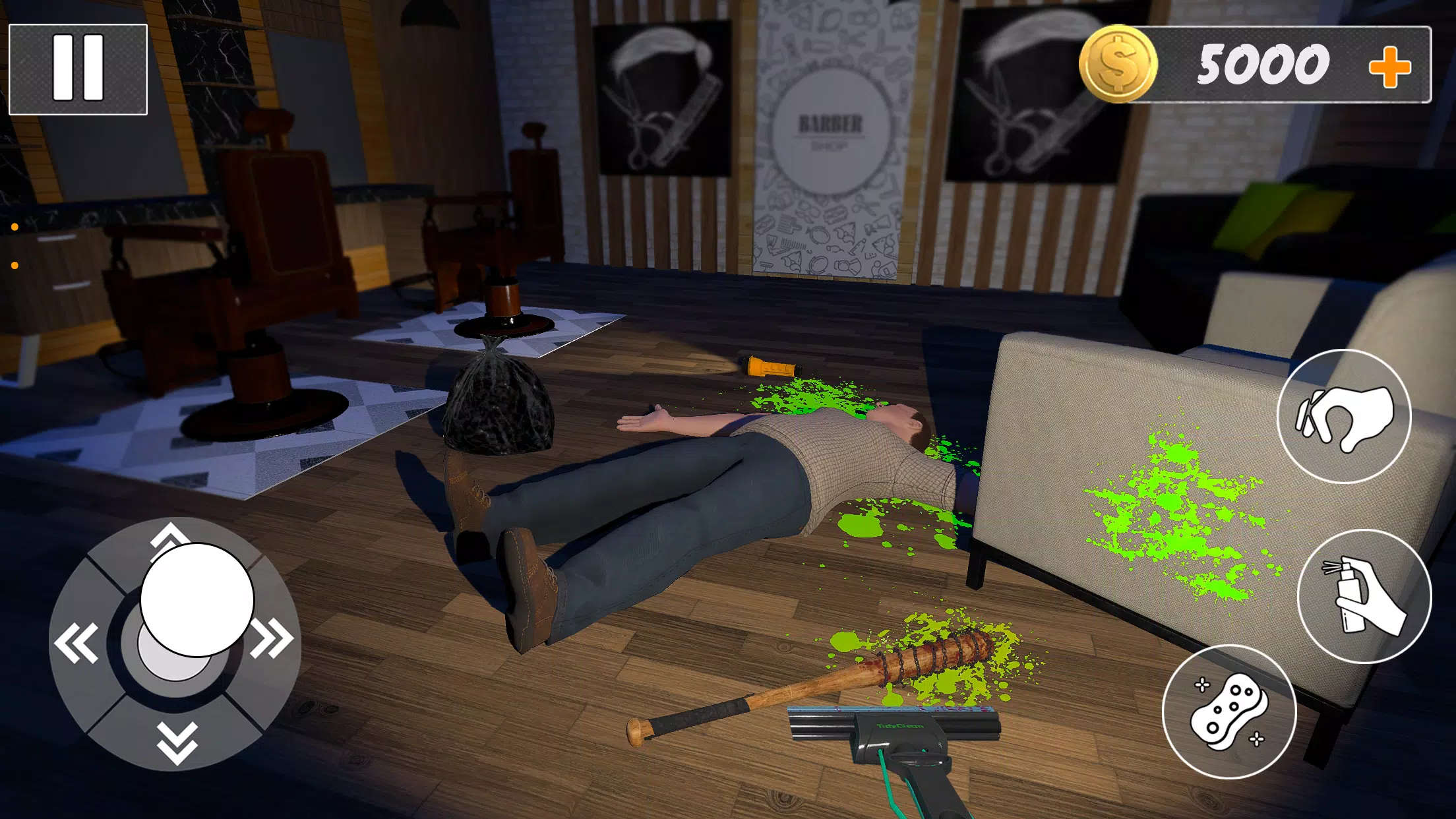 Murder Evidence Cleaner Games Captura de pantalla 4