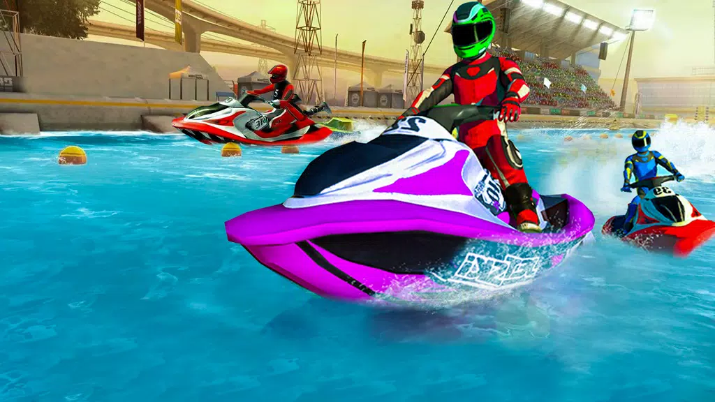 Jet Ski Racing Simulator Games ဖန်သားပြင်ဓာတ်ပုံ 1