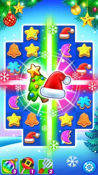 Christmas Cookie: Match 3 Game应用截图第1张