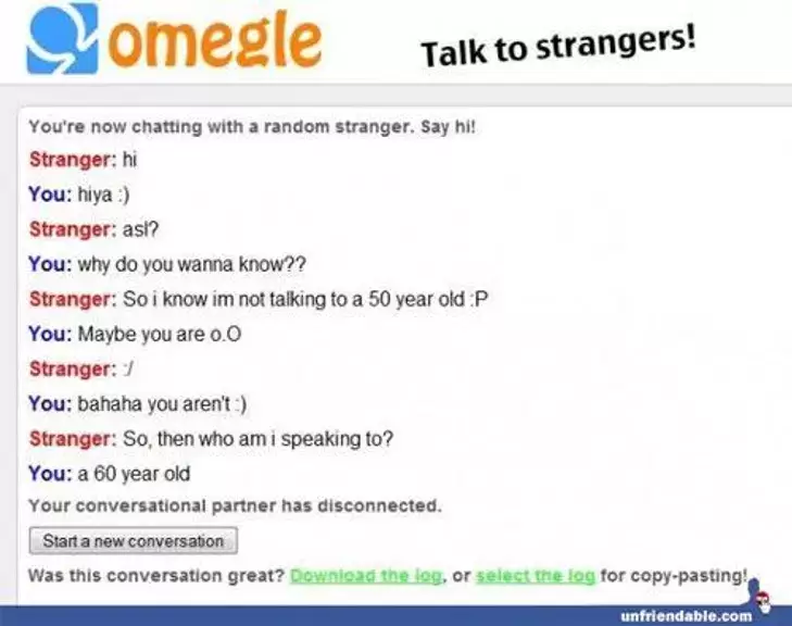 Omegle:Talk To strangers Ekran Görüntüsü 1