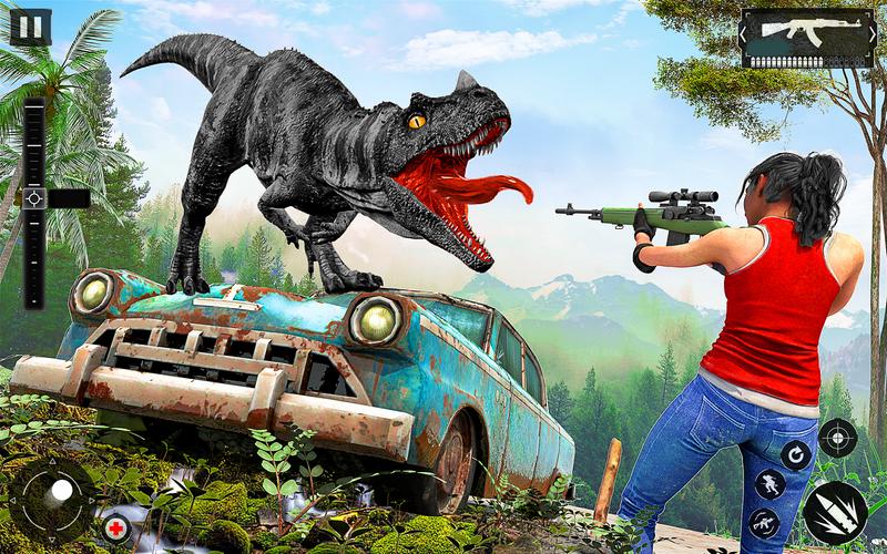 Dino Hunter 3D Hunting Games Schermafbeelding 4