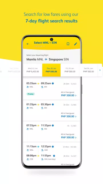 Cebu Pacific Screenshot 3