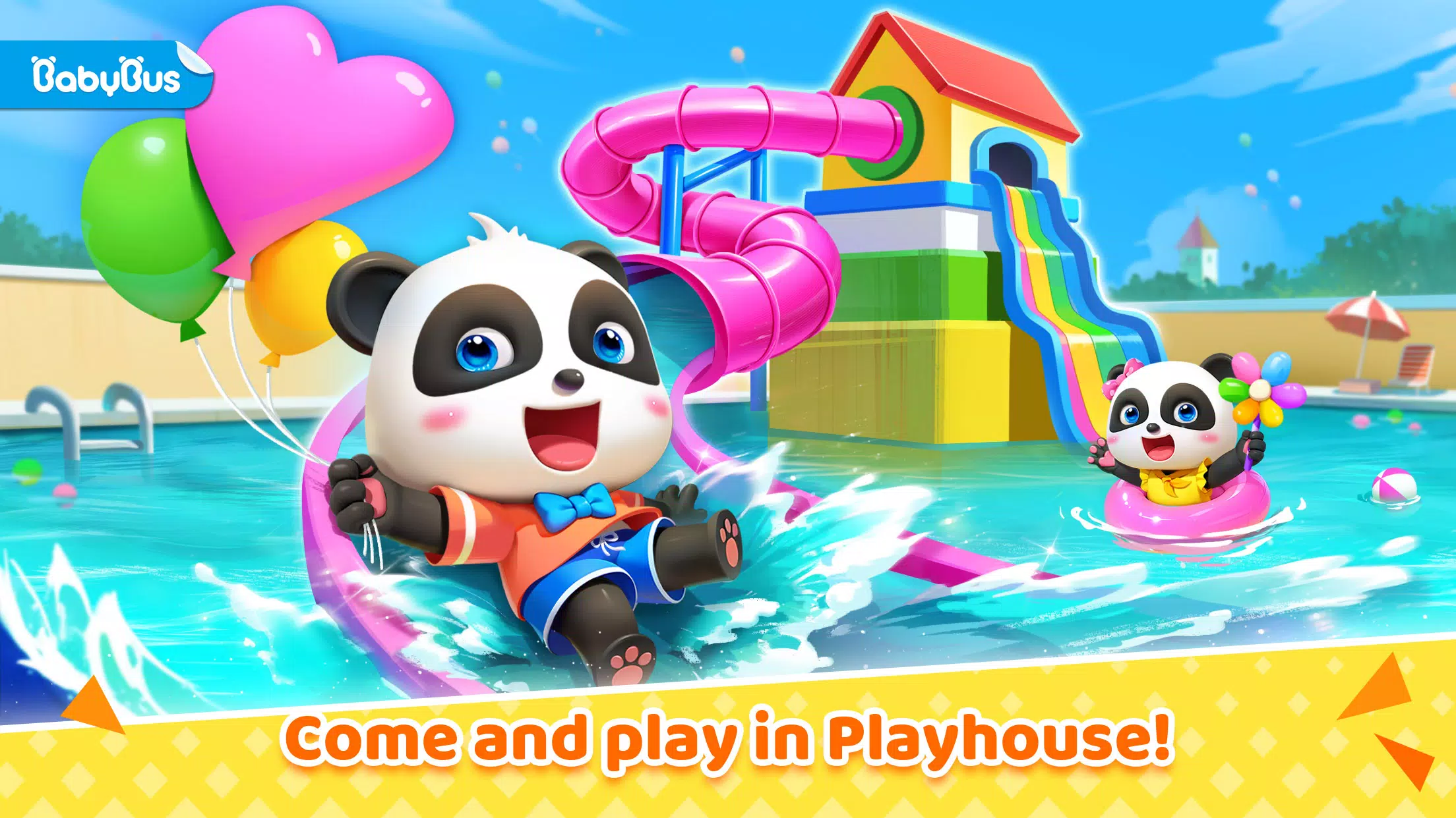 Baby Pandas Spielhaus Screenshot 1