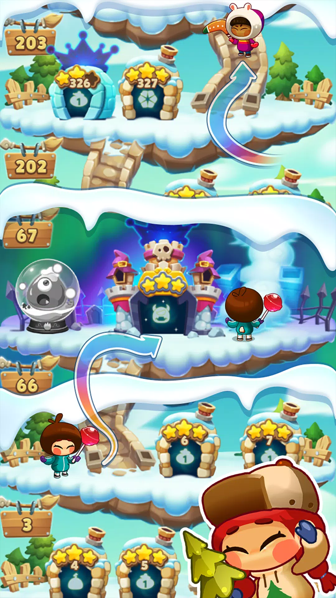 Monster Busters: Ice Slide Screenshot 4