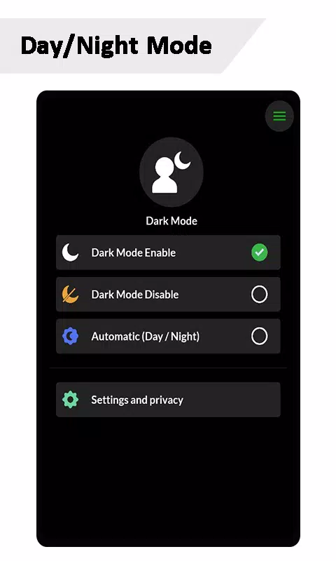 Dark Mode Screenshot 4