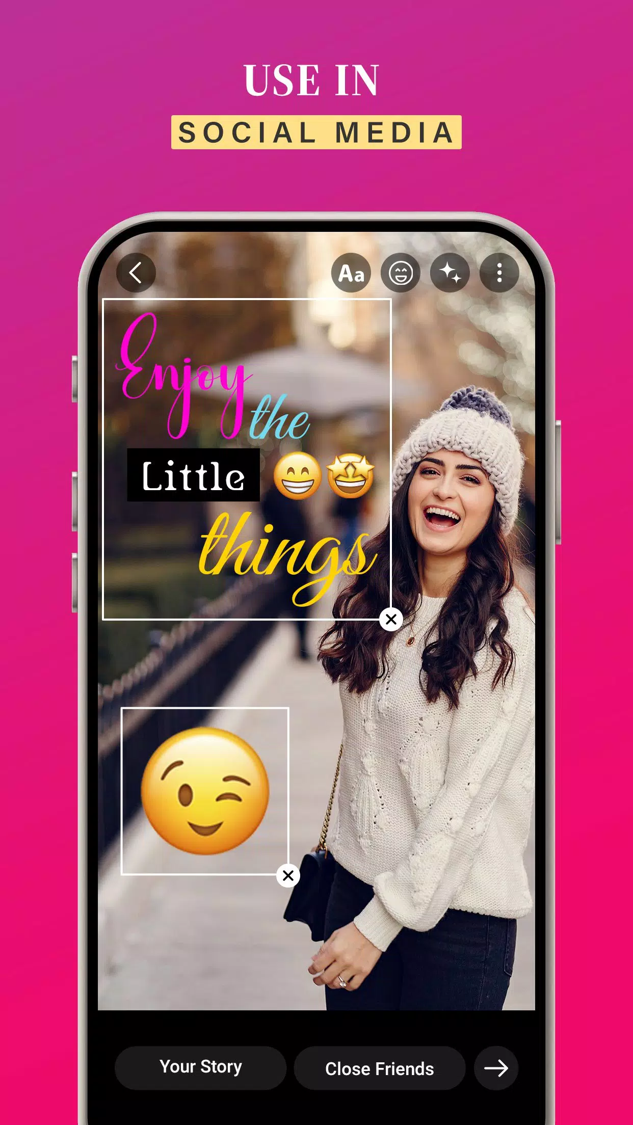 iOS Emojis For Story スクリーンショット 1