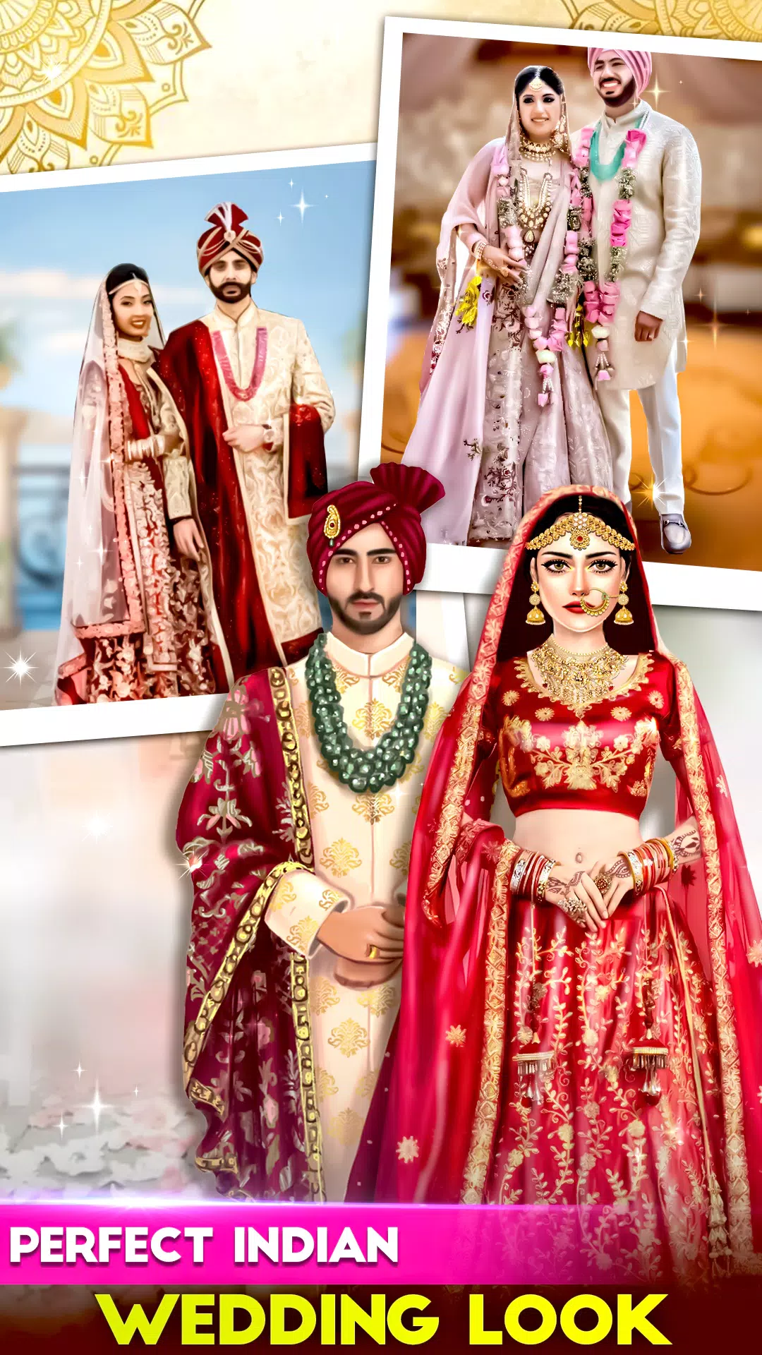 Fashion Makeover Wedding Games Captura de tela 1