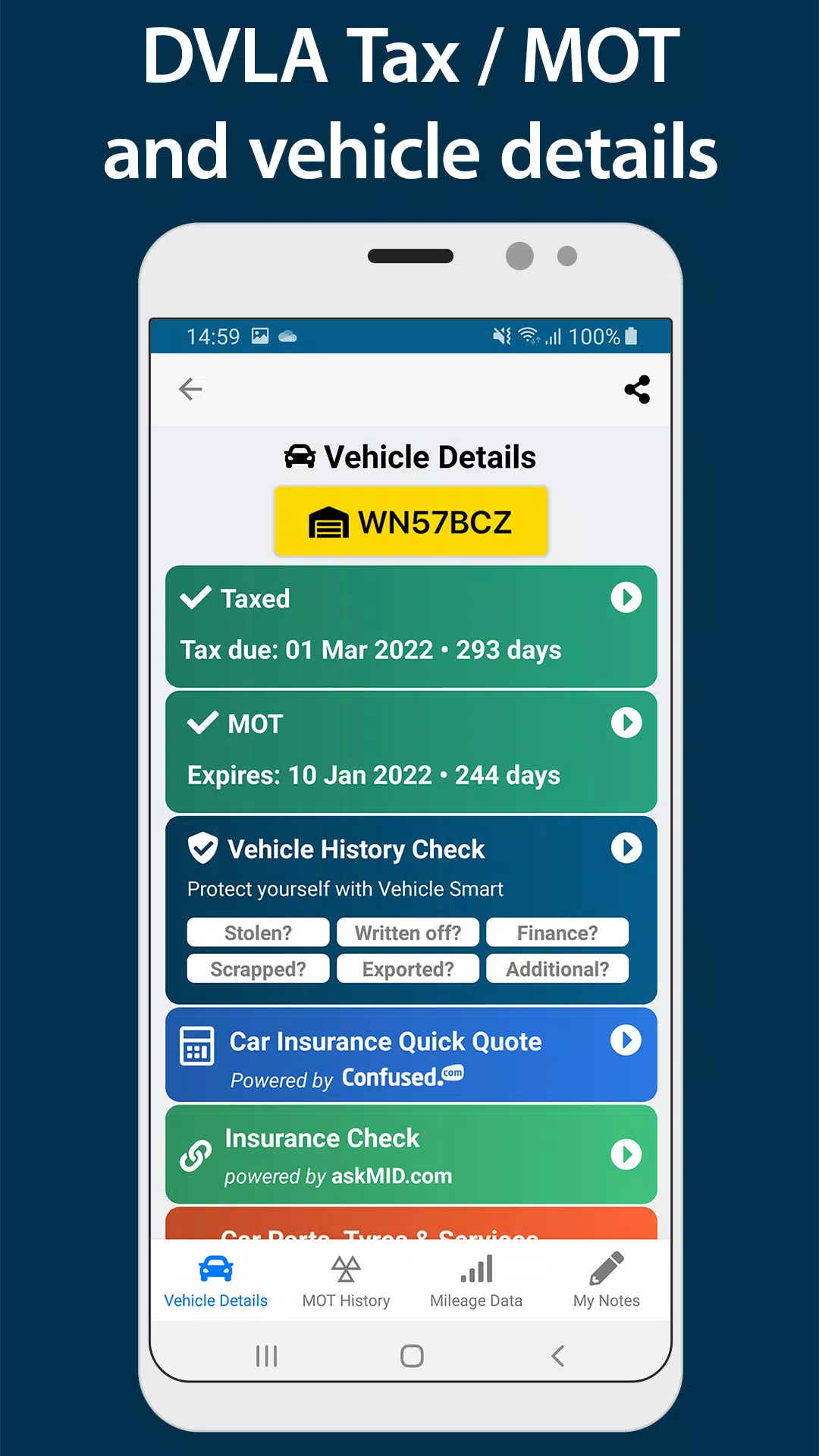 Vehicle Smart ภาพหน้าจอ 3