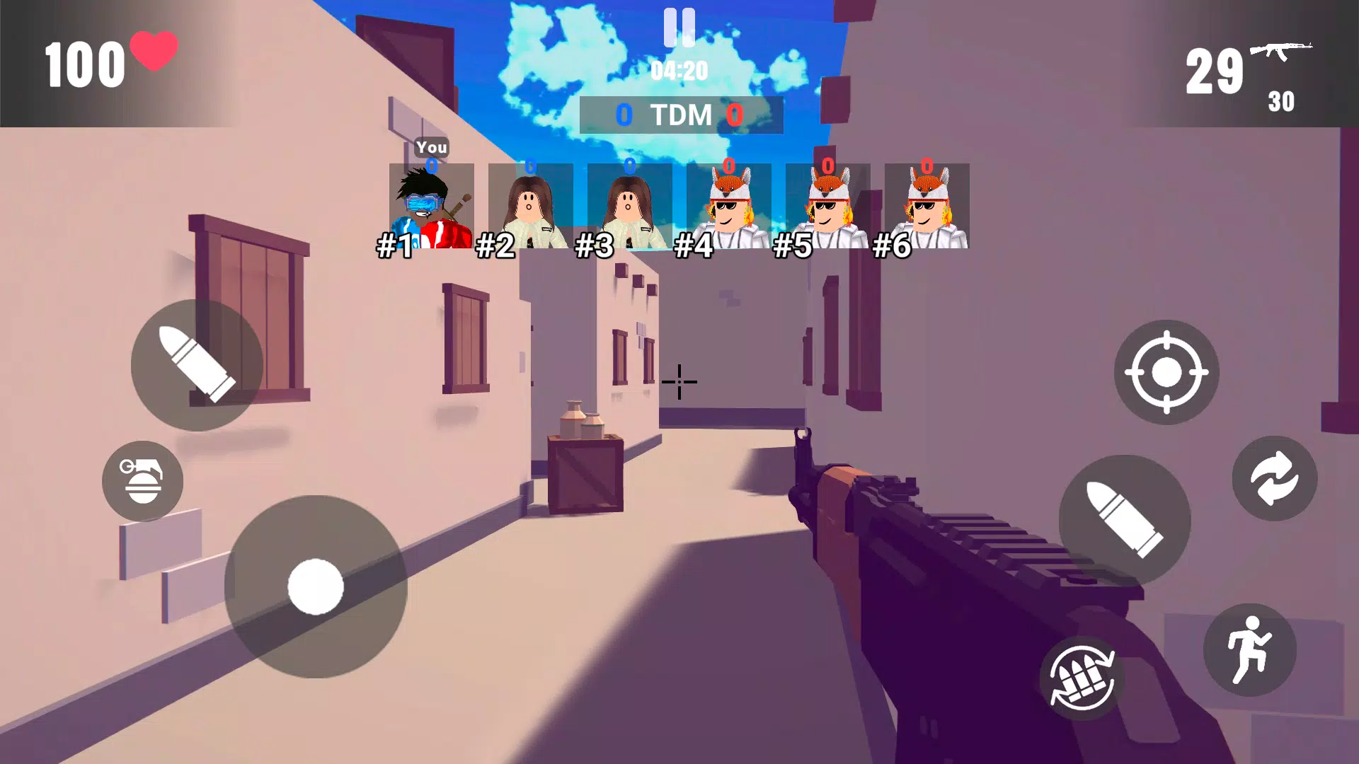 Gunfight Arena: Obby Shooter Скриншот 2