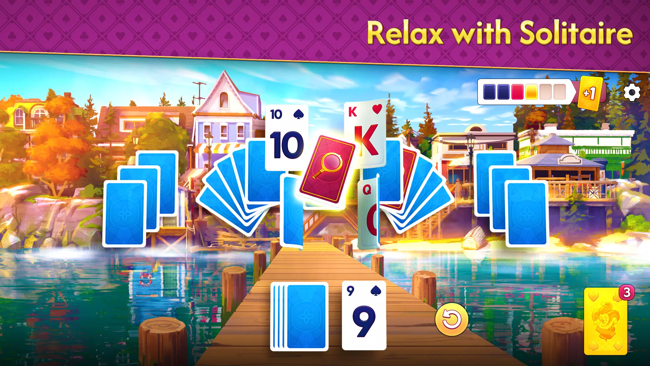 Claire's Chronicles: Solitaire ภาพหน้าจอ 1