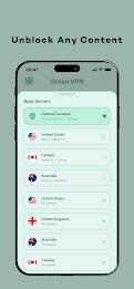 Green VPN - Fast VPN - Proxy Ekran Görüntüsü 3