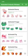 Animals Stickers WAStickerApps ภาพหน้าจอ 1