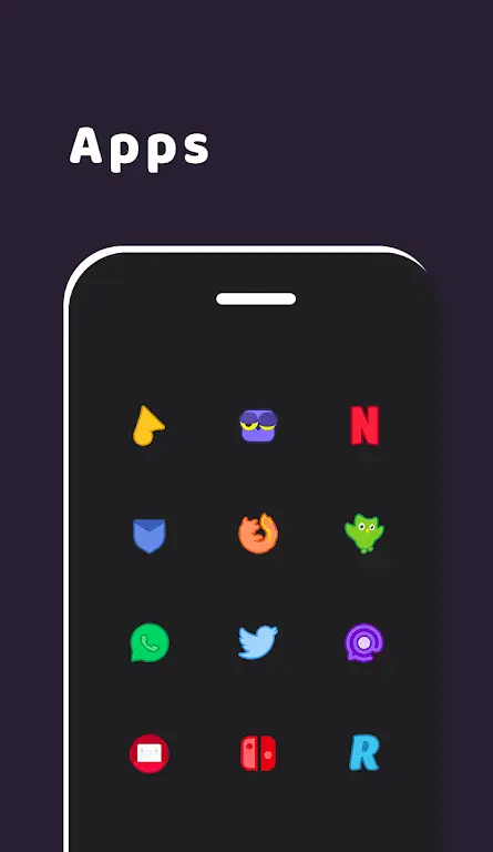 Duo Nano Icon Pack স্ক্রিনশট 1