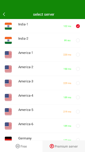 VPN India - Use Indian IP应用截图第2张