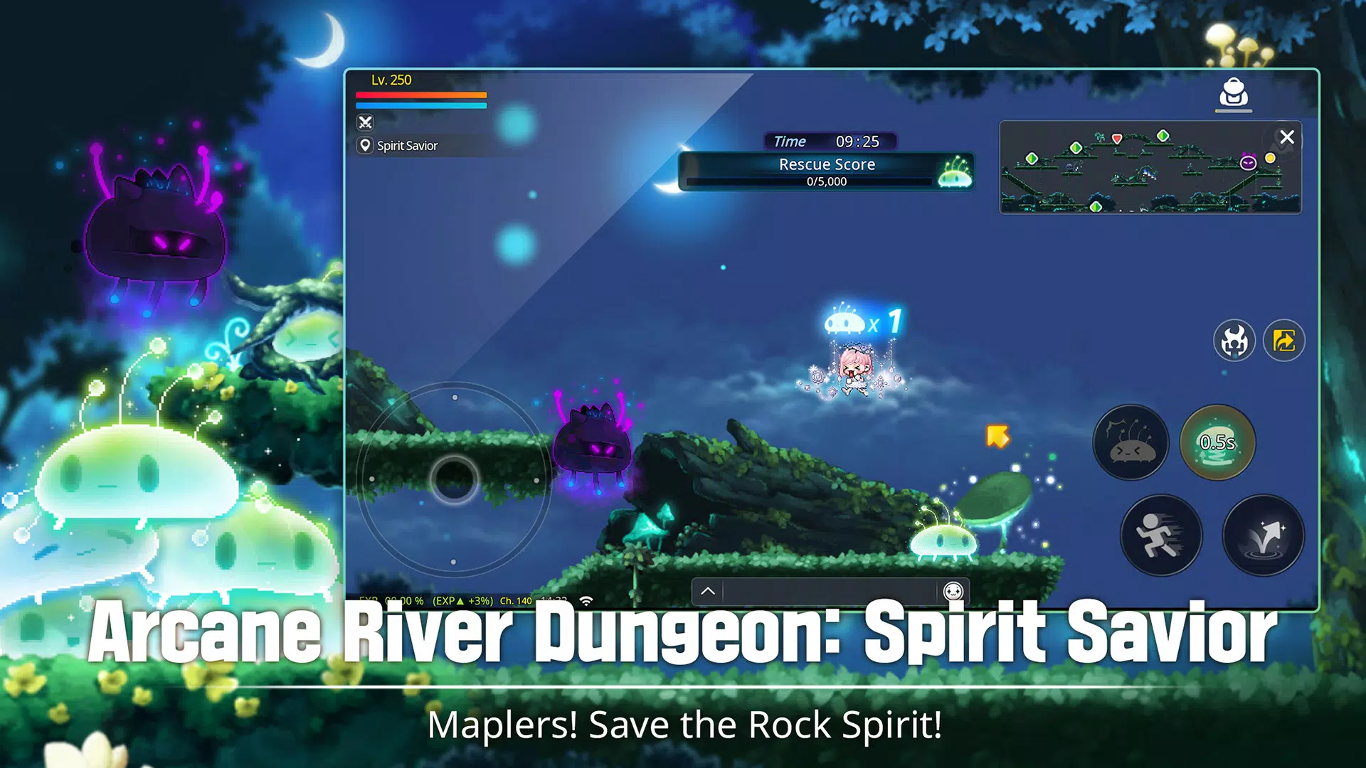 MapleStory M - Fantasy MMORPG Screenshot 1