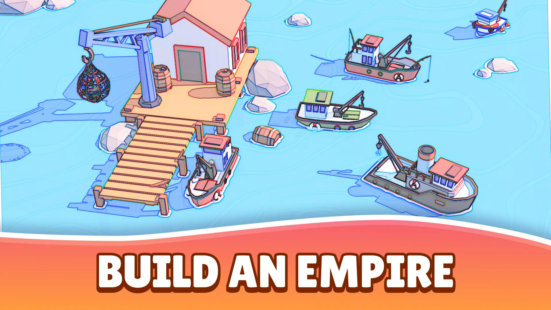 Idle Fish 2: Fishing Tycoon Capture d'écran 1