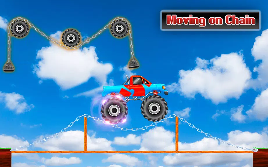 Rope Bridge Racer Car Game Screenshot 2