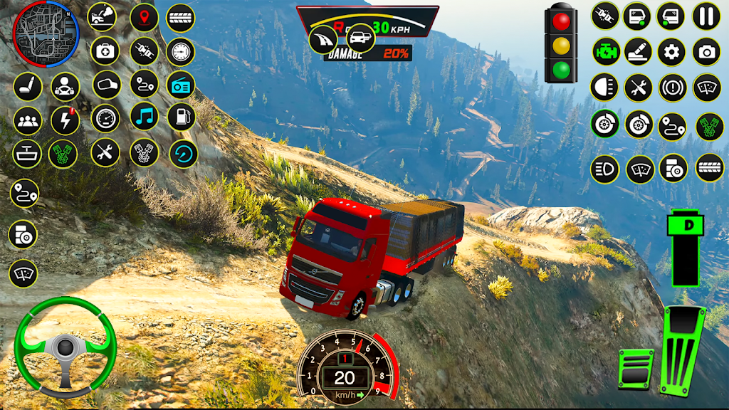 Real Cargo Truck Driving Games Captura de pantalla 2