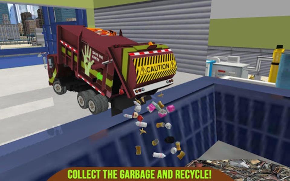 Garbage Truck Recycling SIM Screenshot 4