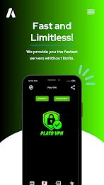 Plato VPN Super Fast Secure スクリーンショット 4