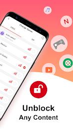 VPN Kitten: Free Unlimited VPN Proxy & Secure WiFi Zrzut ekranu 3