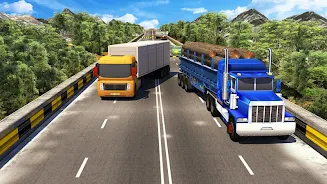 Offroad 18 Wheeler Truck Drivi Ảnh chụp màn hình 3