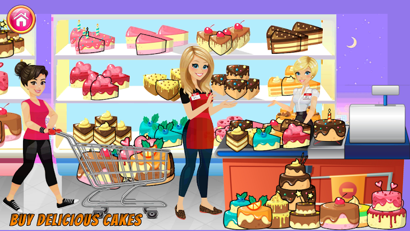 Supermarket Shopping Mall Game Ảnh chụp màn hình 1