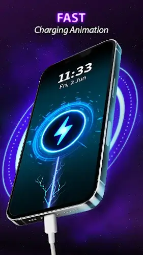 Battery Charger Animation Art Скриншот 2