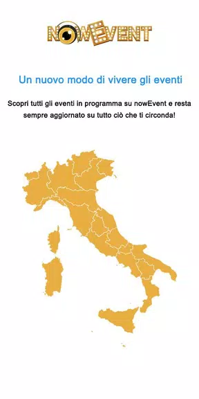 nowEvent - L’app a misura di evento Captura de pantalla 1