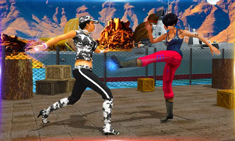 Women Kung Fu Fighting Tangkapan skrin 4