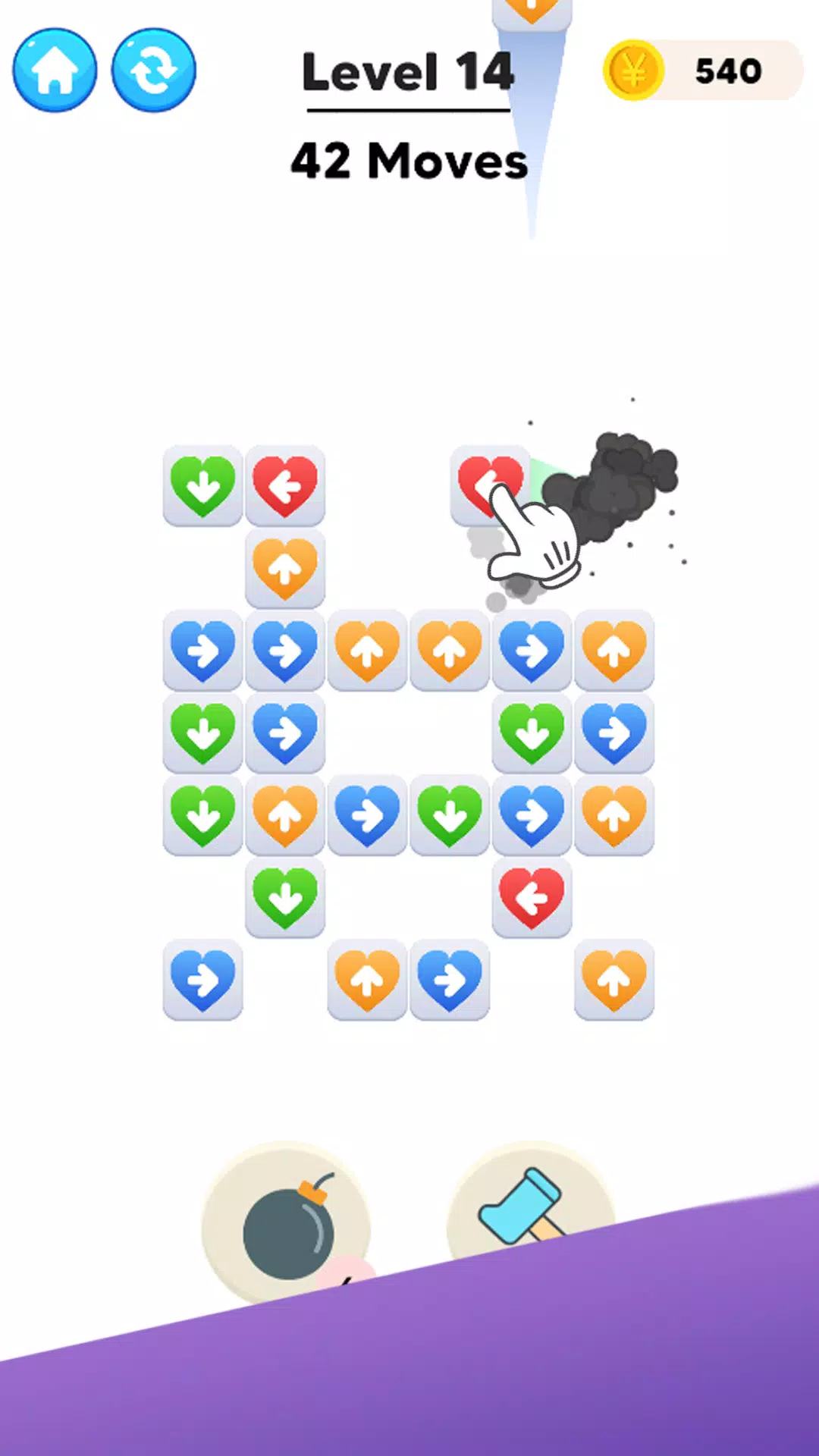 Tap Away Block Puzzle 스크린샷 1