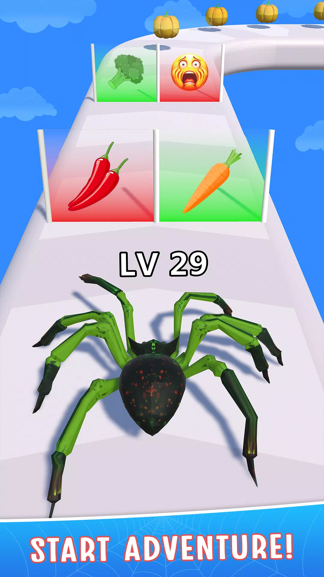 Spider Run: Spider Evolution 스크린샷 2