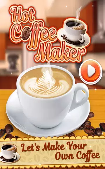 My Cafe - Coffee Maker Game 스크린샷 1