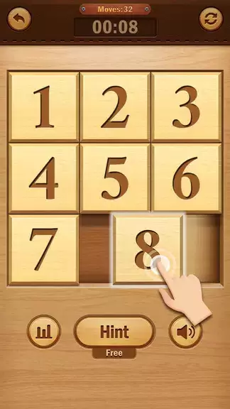 Number Puzzle - Sliding Puzzle स्क्रीनशॉट 1