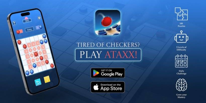 Ataxx: uma reviravolta fresca em jogos de tabuleiro clássicos, agora no celular