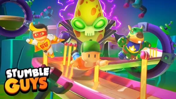 Stumble Guys Superhero Season: Beat Darkpeel's Lair