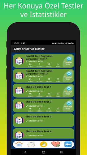 8. Sınıf Test Çöz Tüm Dersler ภาพหน้าจอ 3