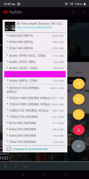 TubeMate Video Downloader スクリーンショット 3