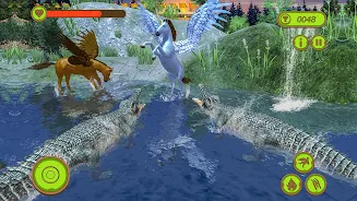 Flying Unicorn Horse Game Zrzut ekranu 4