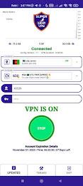 Schermata SUPER UDP VPN 1