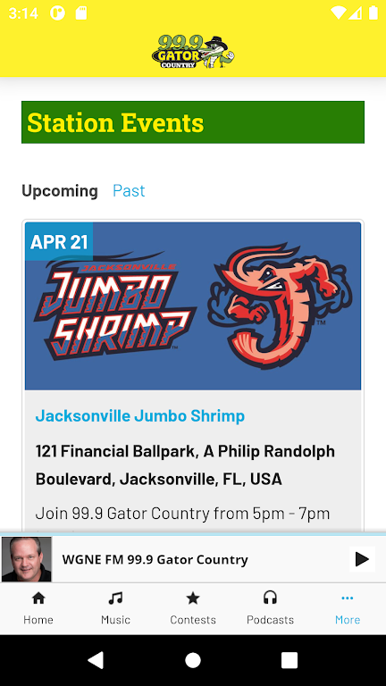 99.9 Gator Country Screenshot 3