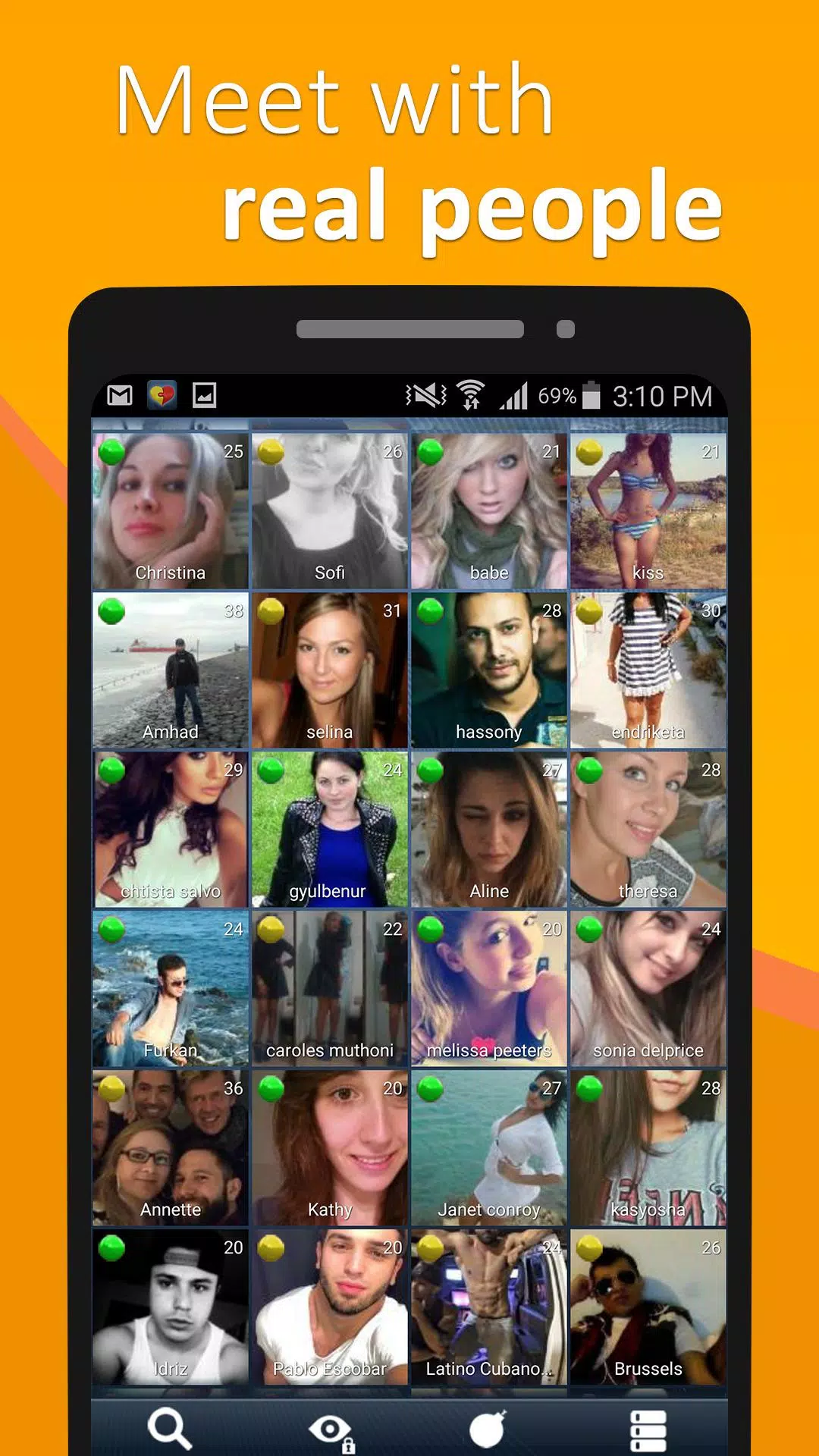 Meet24 - Love, Chat, Singles Screenshot 1