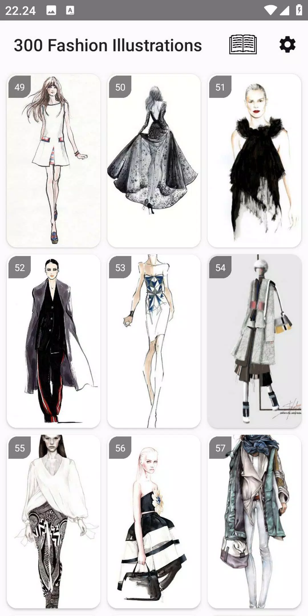 300 Fashion Illustrations應用截圖第3張