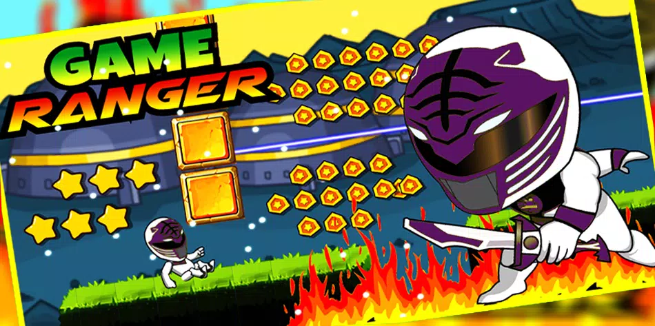 Superheroes Dino Rangers Dash スクリーンショット 2