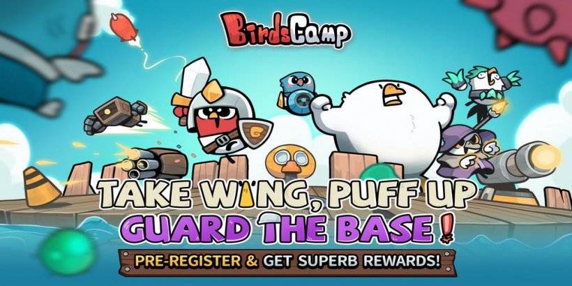 „Camp Birds: Zbuduj swoją talię, aby bronić się przed wszystkimi napastnikami”