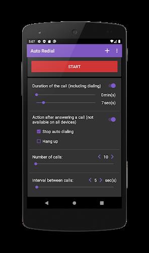 Auto Redial Ảnh chụp màn hình 2